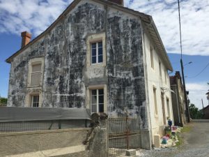 Etat enduit extérieur avant ravalement façade à Lons