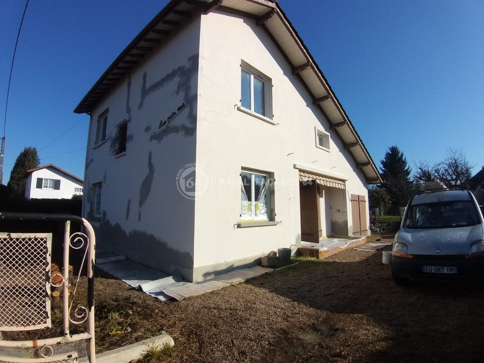 Ravalement façades d'une maison à Billère, 64140, Pyrénées Atlantiques