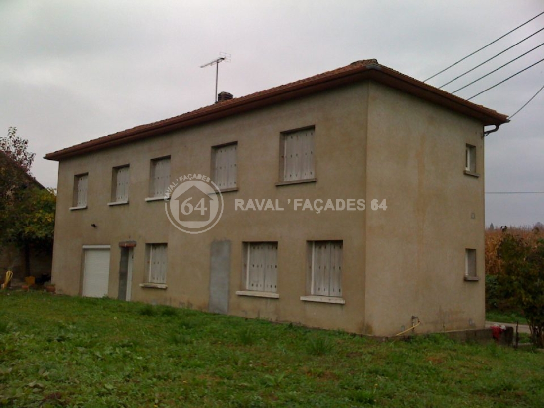 Ravalement façades d'une maison à Jurançon, 64110, Pyrénées Atlantiques