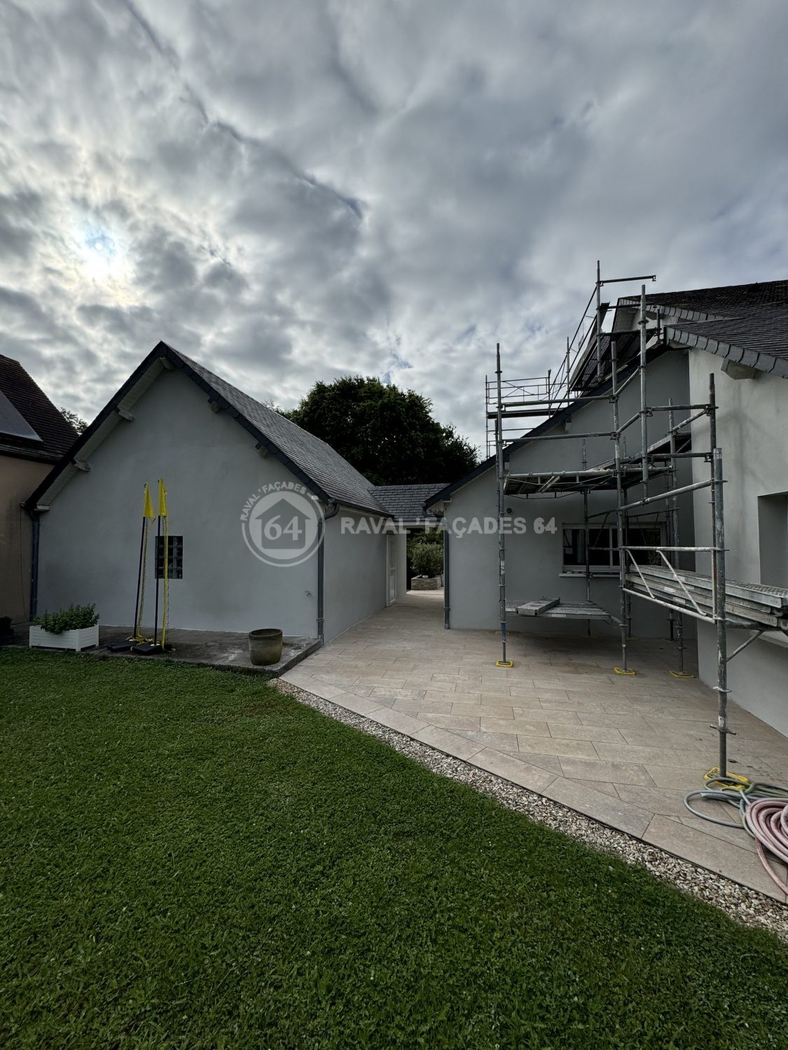 Ravalement façades d'une maison à Nay, 64800, Pyrénées Atlantiques