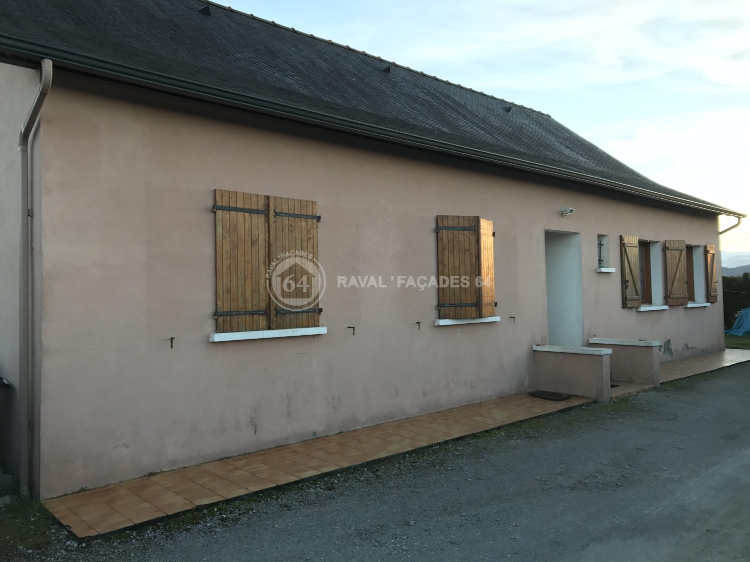 Nettoyage façade d'une maison à Nay, 64800, Pyrénées Atlantiques